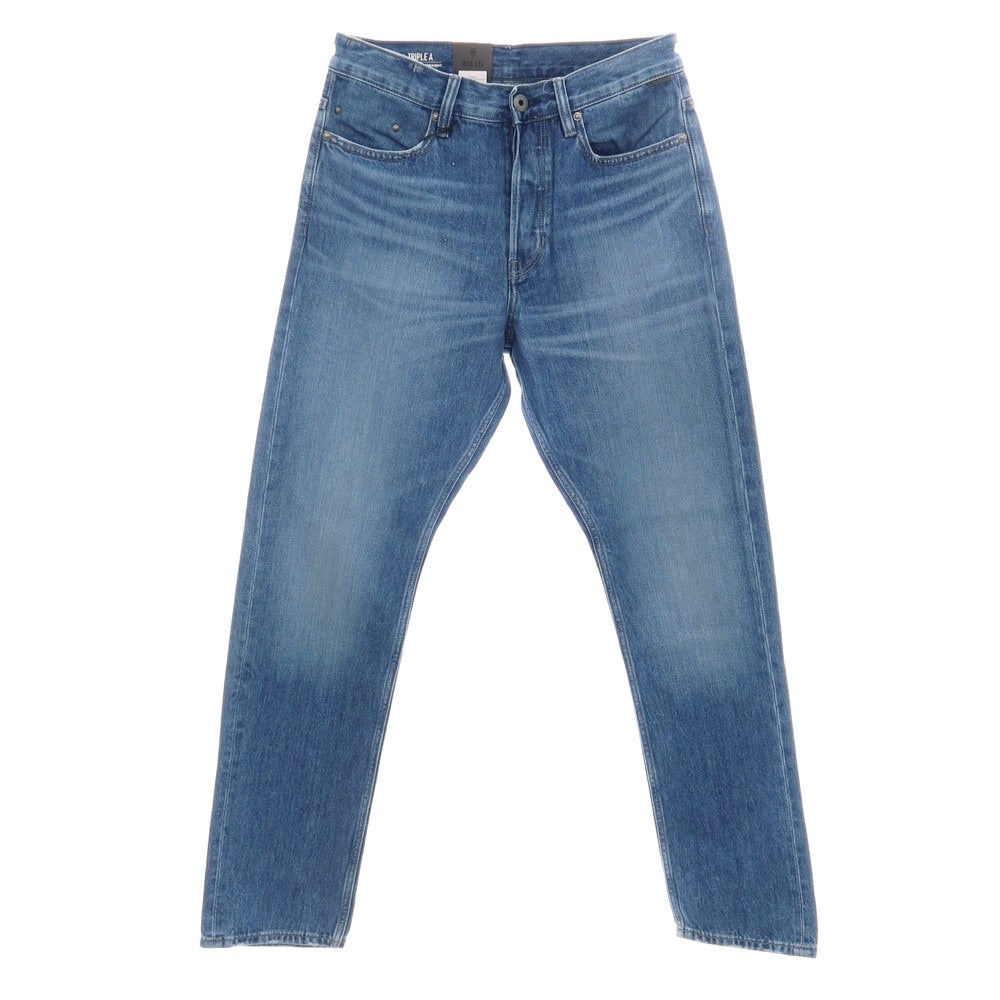 【新品アウトレット】ジースターロウ G-STAR RAW TRIPLE A REGULAR STRAIGHT コットン デニムパンツ ジーンズ ブルー【サイズ30/32】【 状態ランクN- 】【 メンズ 】