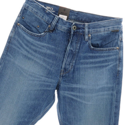 【新品アウトレット】ジースターロウ G-STAR RAW TRIPLE A REGULAR STRAIGHT コットン デニムパンツ ジーンズ ブルー【サイズ30/32】【 状態ランクN- 】【 メンズ 】