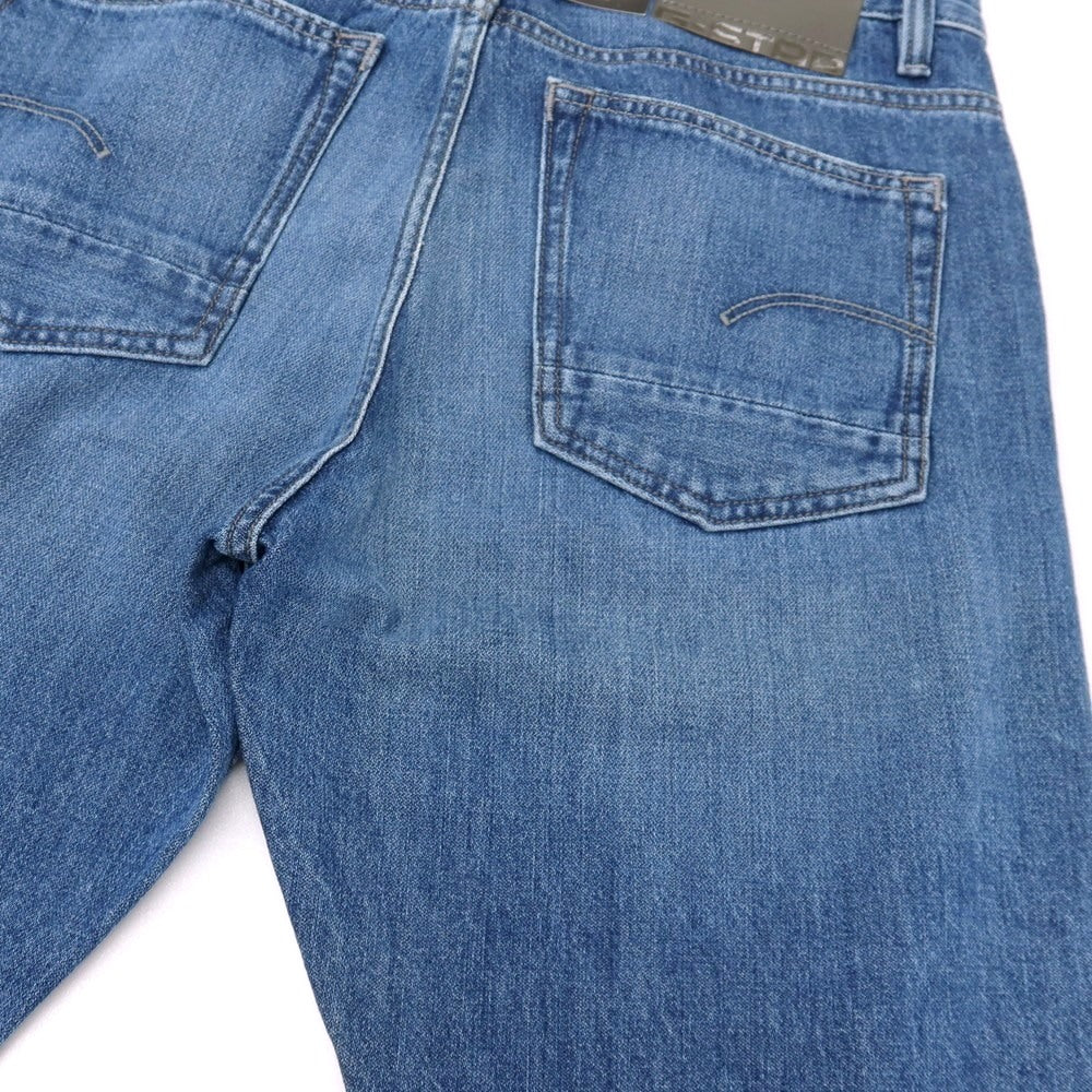 【新品アウトレット】ジースターロウ G-STAR RAW TRIPLE A REGULAR STRAIGHT コットン デニムパンツ ジーンズ ブルー【サイズ30/32】【 状態ランクN- 】【 メンズ 】