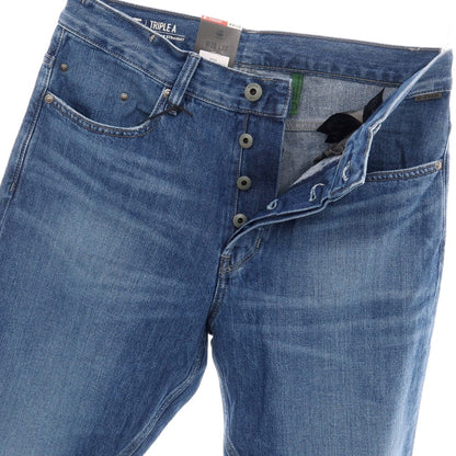 【新品アウトレット】ジースターロウ G-STAR RAW TRIPLE A REGULAR STRAIGHT コットン デニムパンツ ジーンズ ブルー【サイズ30/32】【 状態ランクN- 】【 メンズ 】