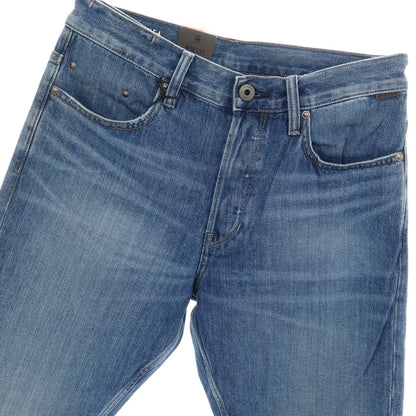 【新品アウトレット】ジースターロウ G-STAR RAW TRIPLE A REGULAR STRAIGHT コットン デニムパンツ ジーンズ ブルー【サイズ30/32】【 状態ランクN- 】【 メンズ 】