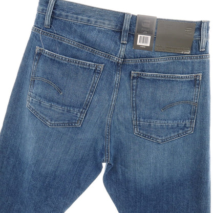 【新品アウトレット】ジースターロウ G-STAR RAW TRIPLE A REGULAR STRAIGHT コットン デニムパンツ ジーンズ ブルー【サイズ30/32】【 状態ランクN- 】【 メンズ 】