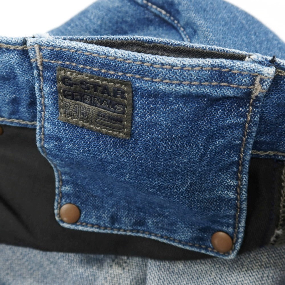 【新品アウトレット】ジースターロウ G-STAR RAW TRIPLE A REGULAR STRAIGHT コットン デニムパンツ ジーンズ ブルー【サイズ31/32】【 状態ランクN- 】【 メンズ 】