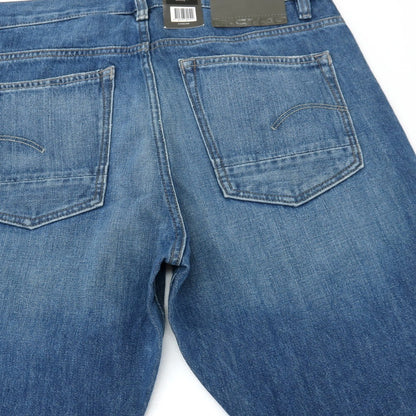 【新品アウトレット】ジースターロウ G-STAR RAW TRIPLE A REGULAR STRAIGHT コットン デニムパンツ ジーンズ ブルー【サイズ31/32】【 状態ランクN- 】【 メンズ 】