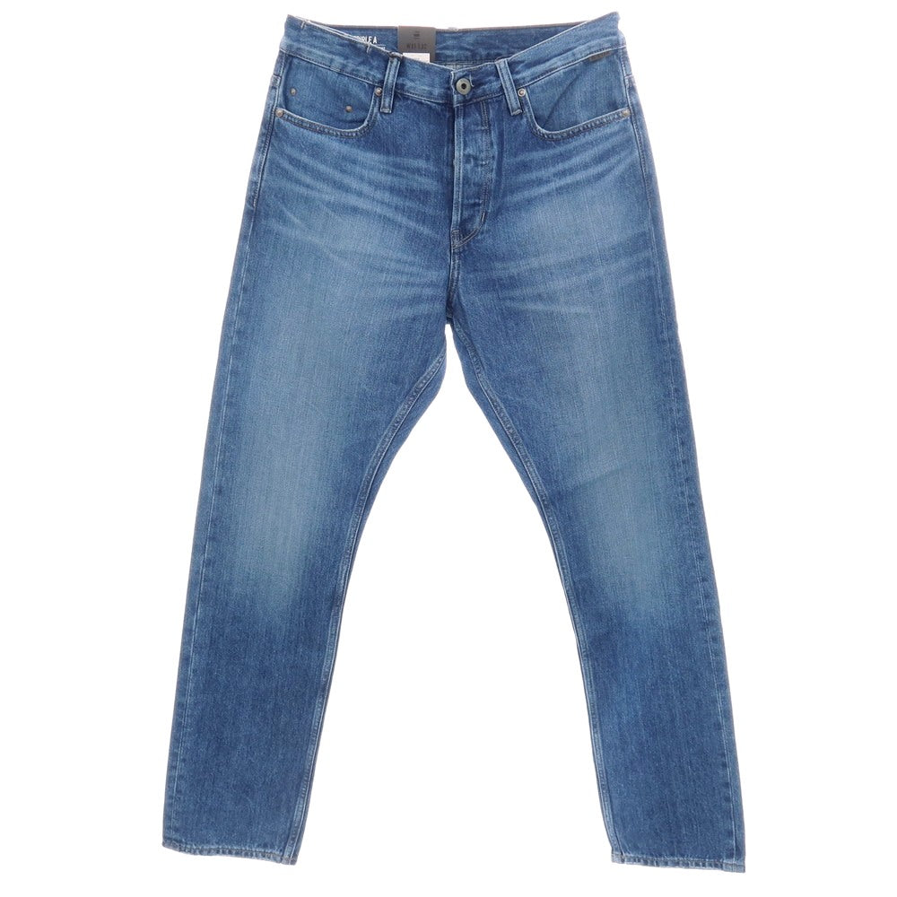 【新品アウトレット】ジースターロウ G-STAR RAW TRIPLE A REGULAR STRAIGHT コットン デニムパンツ ジーンズ ブルー【サイズ31/32】【 状態ランクN- 】【 メンズ 】