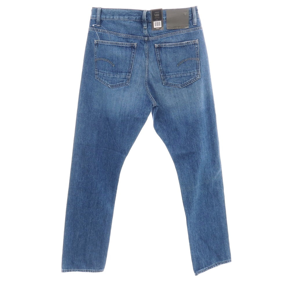 【新品アウトレット】ジースターロウ G-STAR RAW TRIPLE A REGULAR STRAIGHT コットン デニムパンツ ジーンズ ブルー【サイズ31/32】【 状態ランクN- 】【 メンズ 】
