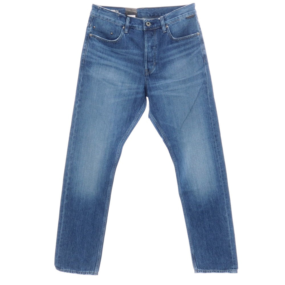 【新品】ジースターロウ G-STAR RAW TRIPLE A REGULAR STRAIGHT コットン デニムパンツ ジーンズ ブルー【サイズ31/32】【 状態ランクN 】【 メンズ 】