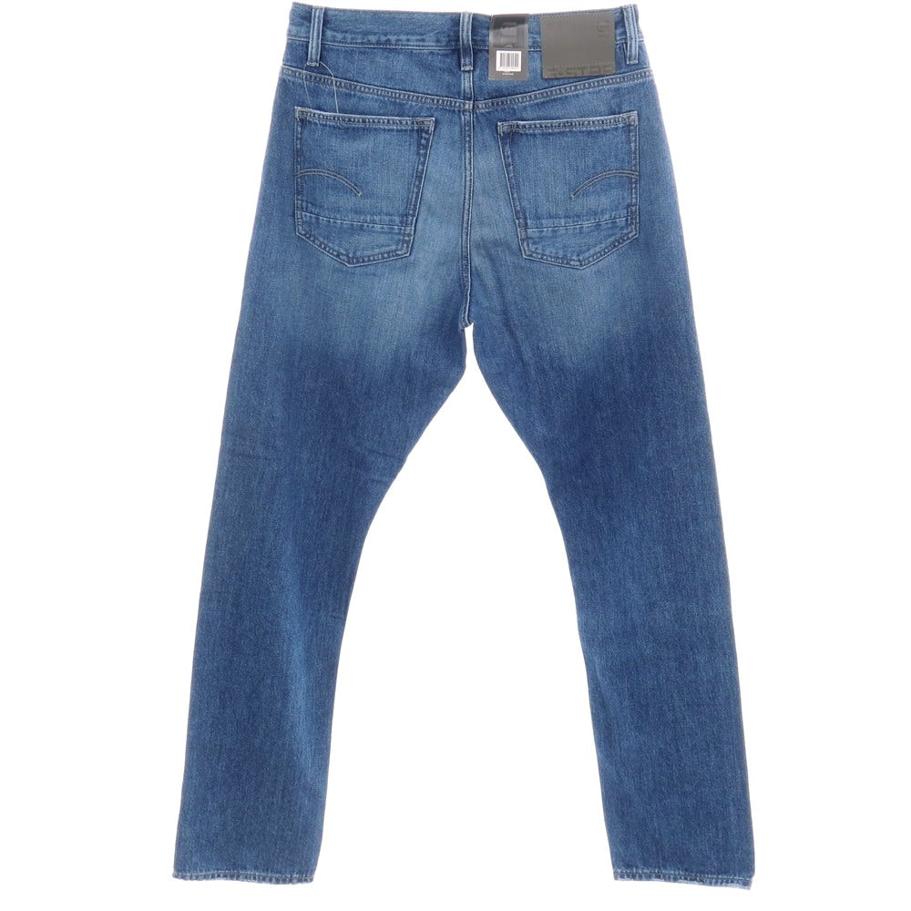 【新品】ジースターロウ G-STAR RAW TRIPLE A REGULAR STRAIGHT コットン デニムパンツ ジーンズ ブルー【サイズ31/32】【 状態ランクN 】【 メンズ 】