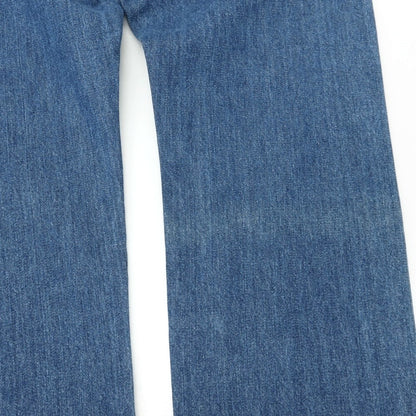 【新品アウトレット】ジースターロウ G-STAR RAW TRIPLE A REGULAR STRAIGHT コットン デニムパンツ ジーンズ ブルー【サイズ31/32】【 状態ランクN- 】【 メンズ 】