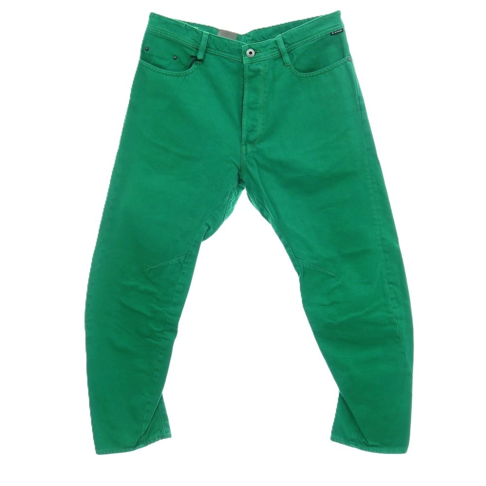 【新品】ジースターロウ G-STAR RAW ARC 3D コットン デニムパンツ グリーン【サイズ33/30】【 状態ランクN 】【 メンズ 】