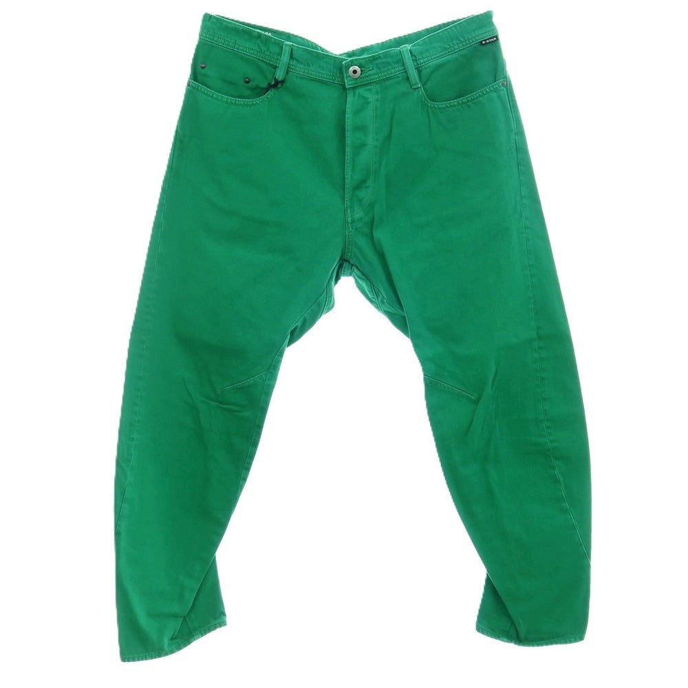 【新品】ジースターロウ G-STAR RAW ARC 3D コットン デニムパンツ グリーン【サイズ36/30】【 状態ランクN 】【 メンズ 】