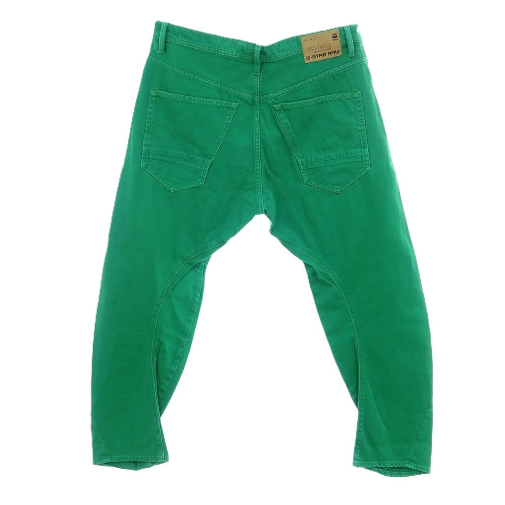 【新品】ジースターロウ G-STAR RAW ARC 3D コットン デニムパンツ グリーン【サイズ36/30】【 状態ランクN 】【 メンズ 】