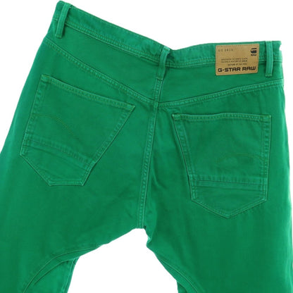 【新品】ジースターロウ G-STAR RAW ARC 3D コットン デニムパンツ グリーン【サイズ36/30】【 状態ランクN 】【 メンズ 】