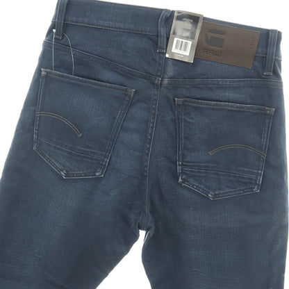 【新品アウトレット】ジースターロウ G-STAR RAW A-STAQ TAPERED コーディング加工 デニムパンツ ジーンズ ネイビー【サイズ29/32】【 状態ランクN- 】【 メンズ 】