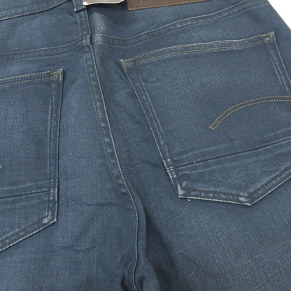 【新品アウトレット】ジースターロウ G-STAR RAW A-STAQ TAPERED コーディング加工 デニムパンツ ジーンズ ネイビー【サイズ29/32】【 状態ランクN- 】【 メンズ 】