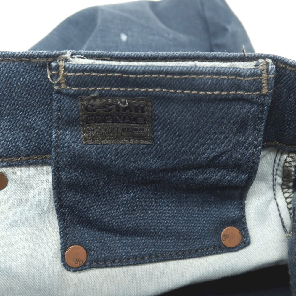【新品】ジースターロウ G-STAR RAW A-STAQ TAPERED コーディング加工 デニムパンツ ジーンズ ネイビー【サイズ30/32】【 状態ランクN 】【 メンズ 】