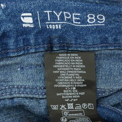 【新品アウトレット】ジースターロウ G-STAR RAW TYPE 89 LOOSE コットン デニムパンツ ジーンズ ブルー【サイズ29/30】【 状態ランクN- 】【 メンズ 】