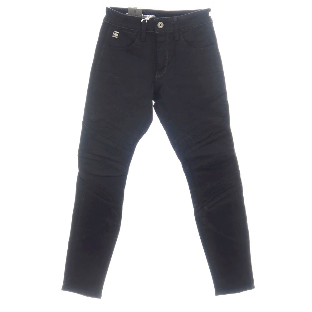 【新品】ジースターロウ G-STAR RAW MOTAC-O DC 3D SKINNY ストレッチ デニムパンツ ブラック【サイズ26/30】【 状態ランクN 】【 メンズ 】