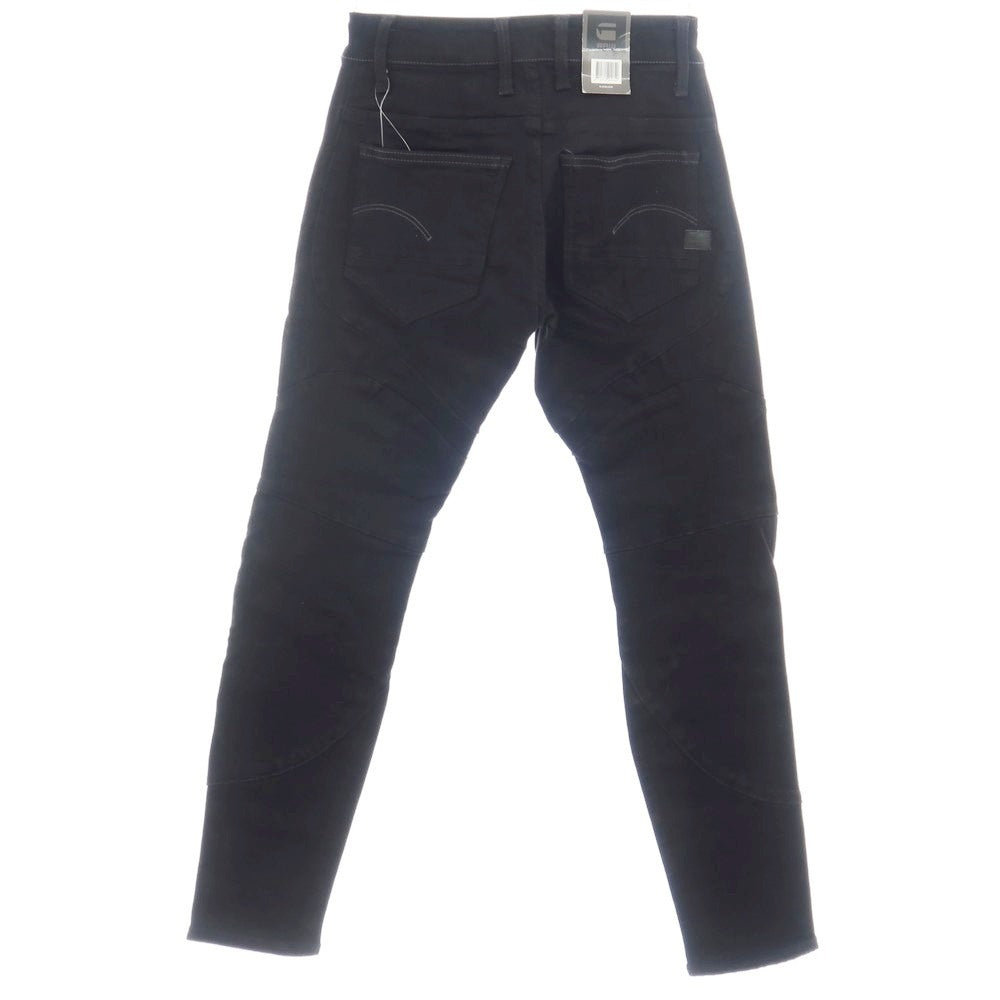 【新品】ジースターロウ G-STAR RAW MOTAC-O DC 3D SKINNY ストレッチ デニムパンツ ブラック【サイズ26/30】【 状態ランクN 】【 メンズ 】