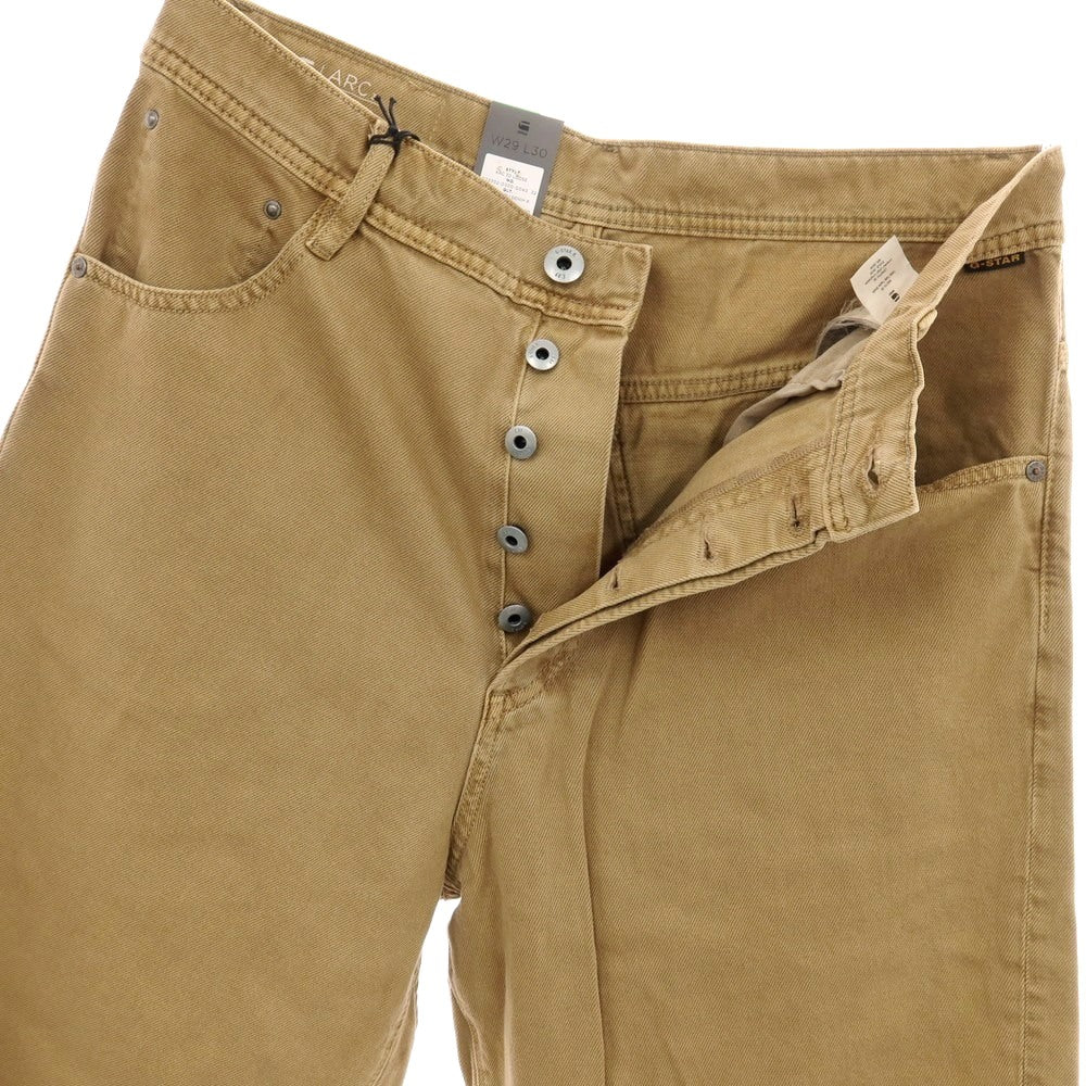【新品】ジースターロウ G-STAR RAW ARC 3D LOOSE コットン デニムパンツ ベージュ【サイズ29/30】【 状態ランクN 】【 メンズ 】
