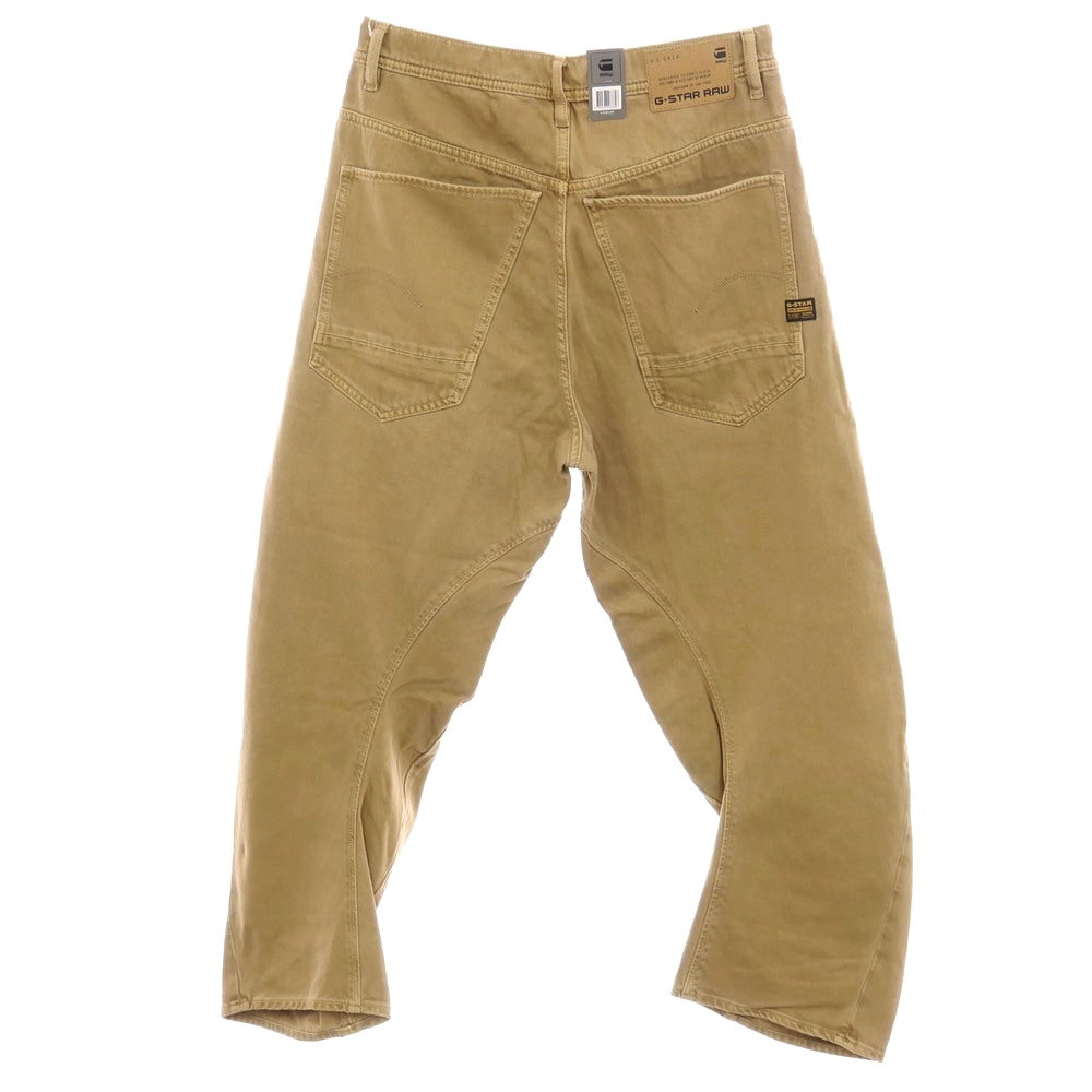 【新品】ジースターロウ G-STAR RAW ARC 3D LOOSE コットン デニムパンツ ベージュ【サイズ29/30】【 状態ランクN 】【 メンズ 】