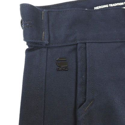 【新品】ジースターロウ G-STAR RAW WORKER CHINO RELAXED ドリルツイルコットン ワークパンツ ネイビー【サイズ26/32】【 状態ランクN 】【 メンズ 】