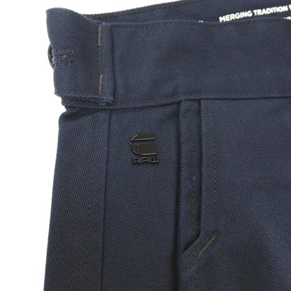 【新品】ジースターロウ G-STAR RAW WORKER CHINO RELAXED ドリルツイルコットン ワークパンツ ネイビー【サイズ26/32】【 状態ランクN 】【 メンズ 】