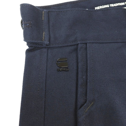 【新品】ジースターロウ G-STAR RAW WORKER CHINO RELAXED ドリルツイルコットン ワークパンツ ネイビー【サイズ26/32】【 状態ランクN 】【 メンズ 】