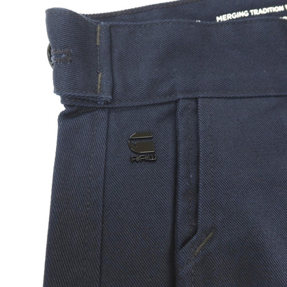 【新品】ジースターロウ G-STAR RAW WORKER CHINO RELAXED ドリルツイルコットン ワークパンツ ネイビー【サイズ26/32】【 状態ランクN 】【 メンズ 】