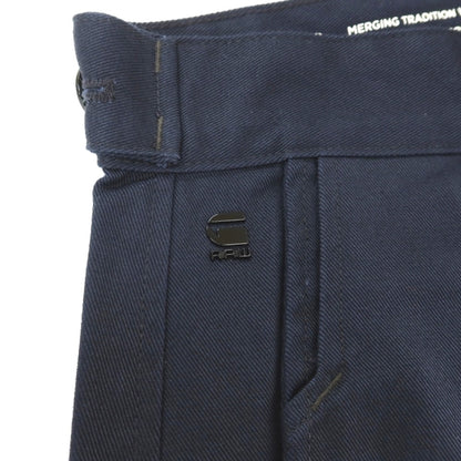 【新品】ジースターロウ G-STAR RAW WORKER CHINO RELAXED ドリルツイルコットン ワークパンツ ネイビー【サイズ26/32】【 状態ランクN 】【 メンズ 】