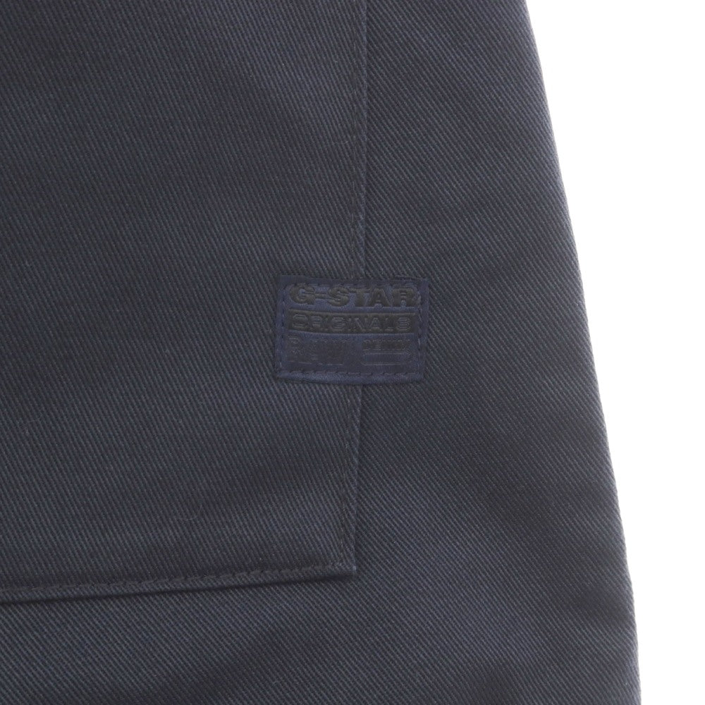 【新品】ジースターロウ G-STAR RAW WORKER CHINO RELAXED ドリルツイルコットン ワークパンツ ネイビー【サイズ27/30】【 状態ランクN 】【 メンズ 】