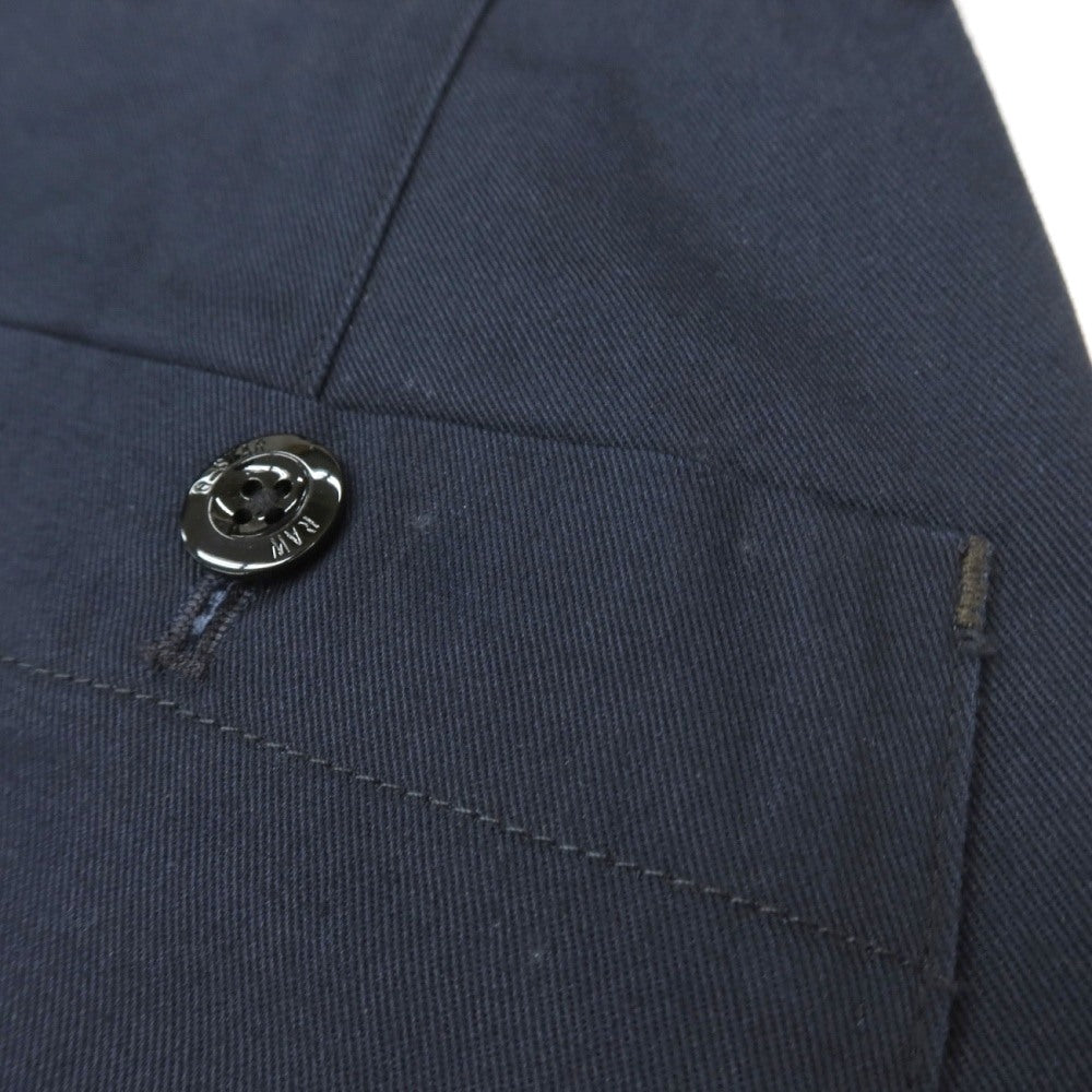 【新品アウトレット】ジースターロウ G-STAR RAW WORKER CHINO RELAXED ドリルツイルコットン ワークパンツ ネイビー【サイズ27/30】【 状態ランクN- 】【 メンズ 】