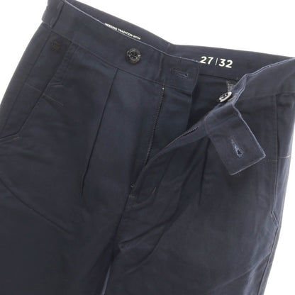 【新品】ジースターロウ G-STAR RAW WORKER CHINO RELAXED ドリルツイルコットン ワークパンツ ネイビー【サイズ27/32】【 状態ランクN 】【 メンズ 】