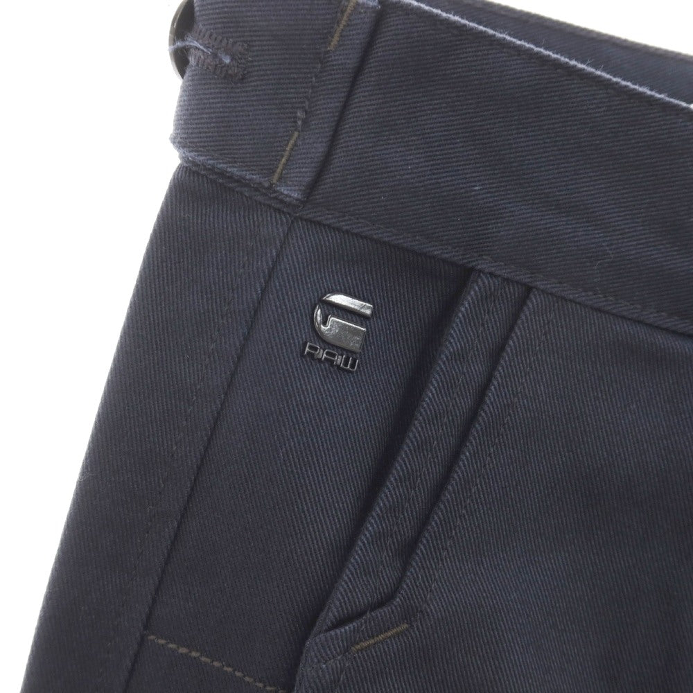 【新品】ジースターロウ G-STAR RAW WORKER CHINO RELAXED ドリルツイルコットン ワークパンツ ネイビー【サイズ28/32】【 状態ランクN 】【 メンズ 】