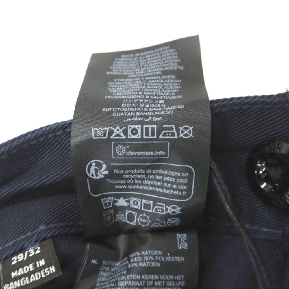 【新品】ジースターロウ G-STAR RAW WORKER CHINO RELAXED ドリルツイルコットン ワークパンツ ネイビー【サイズ29/32】【 状態ランクN 】【 メンズ 】