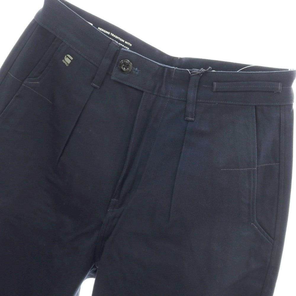 【新品】ジースターロウ G-STAR RAW WORKER CHINO RELAXED ドリルツイルコットン ワークパンツ ネイビー【サイズ29/32】【 状態ランクN 】【 メンズ 】