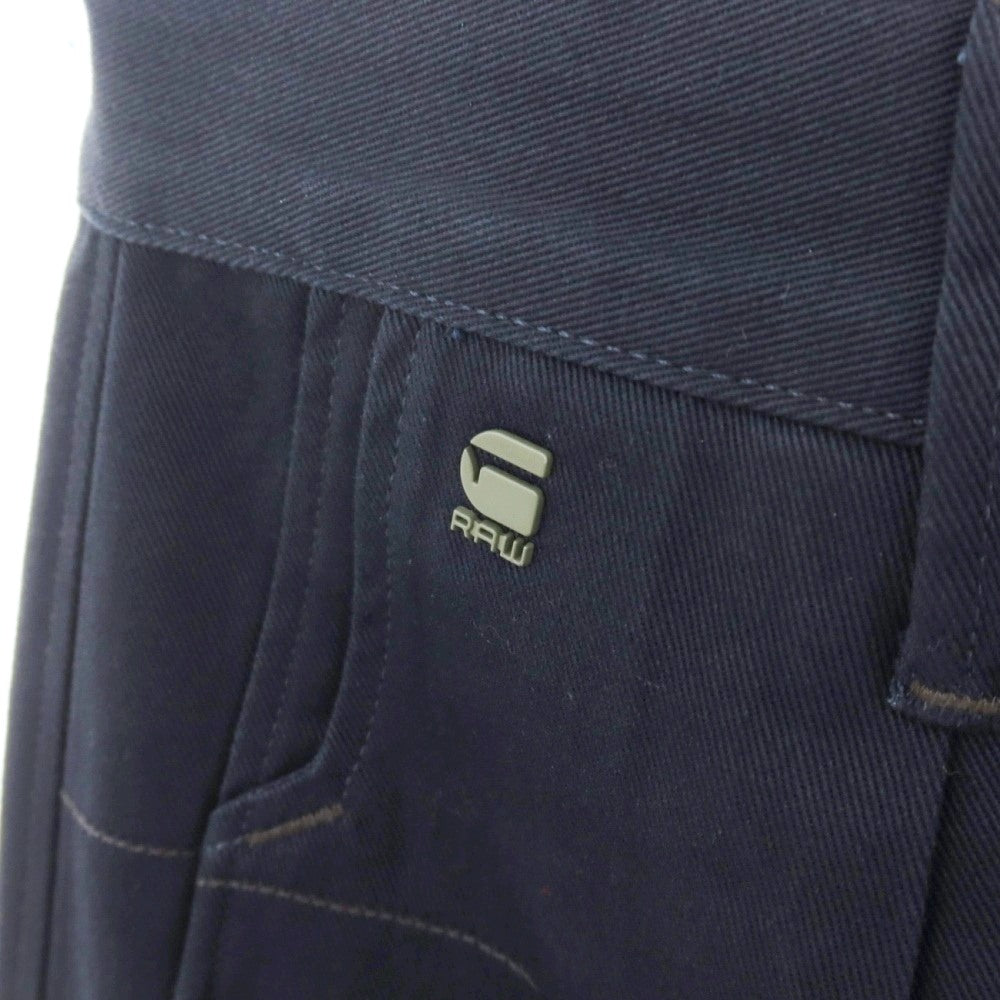 【新品】ジースターロウ G-STAR RAW WORKER CHINO RELAXED ドリルツイルコットン ワークパンツ ネイビー【サイズ29/32】【 状態ランクN 】【 メンズ 】