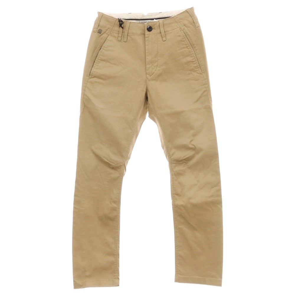 【新品】ジースターロウ G-STAR RAW VETAR SLIM CHINO ストレッチコットン チノパンツ ベージュ【サイズ27/30】【 状態ランクN 】【 メンズ 】