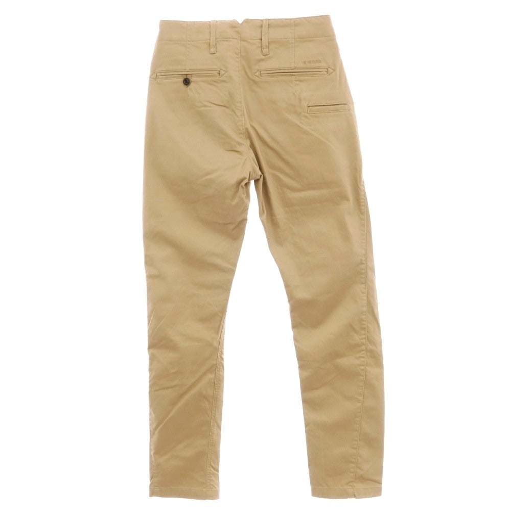 【新品】ジースターロウ G-STAR RAW VETAR SLIM CHINO ストレッチコットン チノパンツ ベージュ【サイズ27/32】【 状態ランクN 】【 メンズ 】