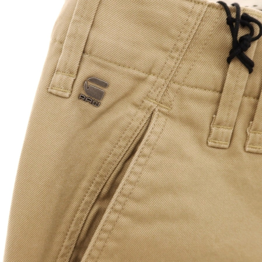 【新品】ジースターロウ G-STAR RAW VETAR SLIM CHINO ストレッチコットン チノパンツ ベージュ【サイズ27/32】【 状態ランクN 】【 メンズ 】