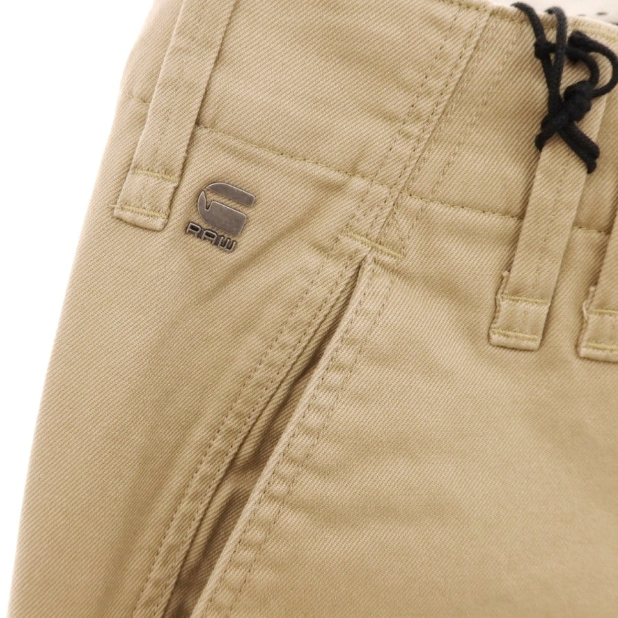 【新品】ジースターロウ G-STAR RAW VETAR SLIM CHINO ストレッチコットン チノパンツ ベージュ【サイズ36/32】【 状態ランクN 】【 メンズ 】