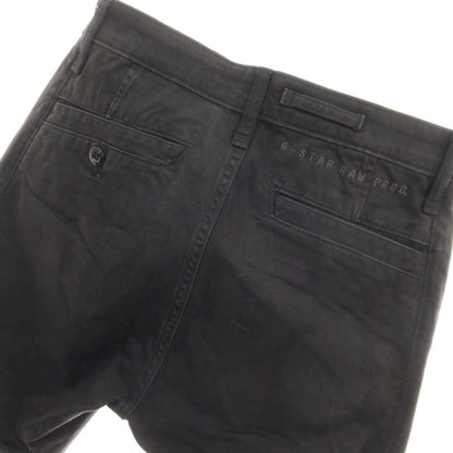 【新品アウトレット】ジースターロウ G-STAR RAW BRONSON 2.0 SLIM CHINO ストレッチコットン チノパンツ ブラック【サイズ26/30】【 状態ランクN- 】【 メンズ 】