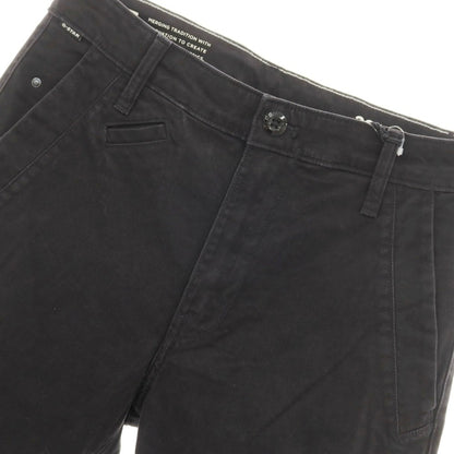 【新品】ジースターロウ G-STAR RAW BRONSON 2.0 SLIM CHINO ストレッチコットン チノパンツ ブラック【サイズ28/32】【 状態ランクN 】【 メンズ 】