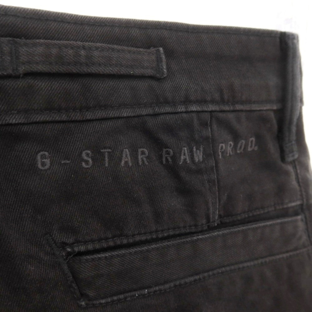 【新品】ジースターロウ G-STAR RAW BRONSON 2.0 SLIM CHINO ストレッチコットン チノパンツ ブラック【サイズ28/32】【 状態ランクN 】【 メンズ 】
