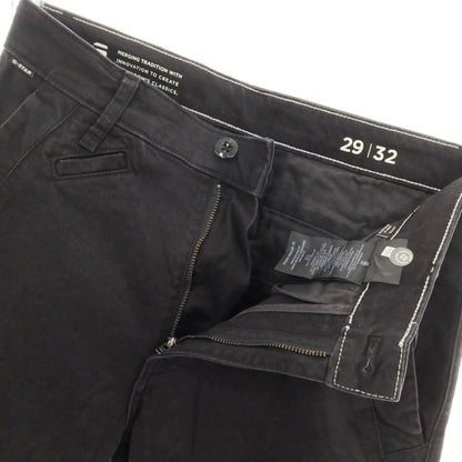 【新品】ジースターロウ G-STAR RAW BRONSON 2.0 SLIM CHINO ストレッチコットン チノパンツ ブラック【サイズ29/32】【 状態ランクN 】【 メンズ 】