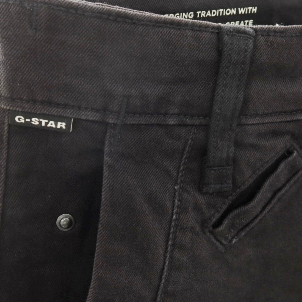 【新品】ジースターロウ G-STAR RAW BRONSON 2.0 SLIM CHINO ストレッチコットン チノパンツ ブラック【サイズ29/32】【 状態ランクN 】【 メンズ 】