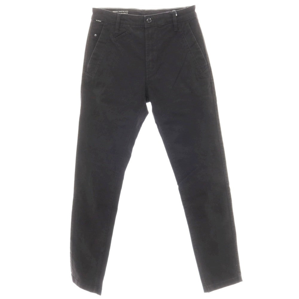 【新品】ジースターロウ G-STAR RAW BRONSON 2.0 SLIM CHINO ストレッチコットン チノパンツ ブラック【サイズ29/32】【 状態ランクN 】【 メンズ 】