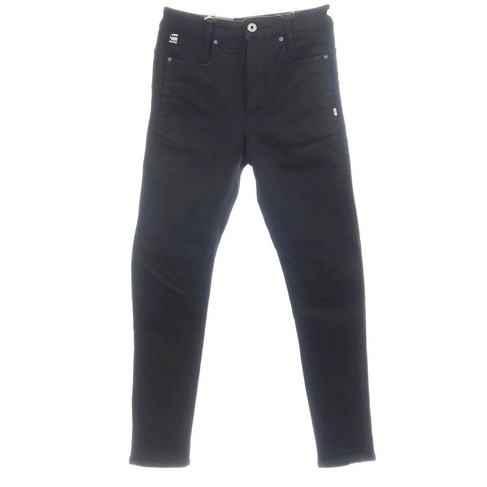 【新品】ジースターロウ G-STAR RAW D-STAQ 3D SLIM ストレッチ コットン デニムパンツ ブラック【サイズ26/32】【 状態ランクN 】【 メンズ 】