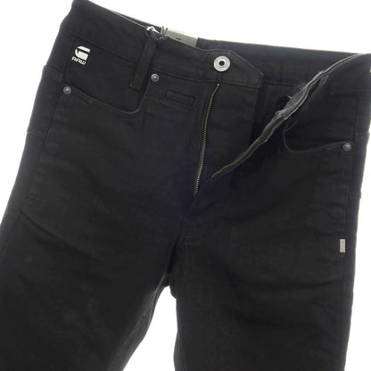 【新品】ジースターロウ G-STAR RAW D-STAQ 3D SLIM ストレッチ コットン デニムパンツ ブラック【サイズ26/32】【 状態ランクN 】【 メンズ 】