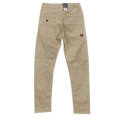 【新品アウトレット】ジースターロウ G-STAR RAW D-STAQ 3D STRAIGHT TAPERED ストレッチ コットン 5ポケットパンツ ベージュ【 サイズ26/32 】【 状態ランクN- 】【 メンズ 】【SA50/返品不可】